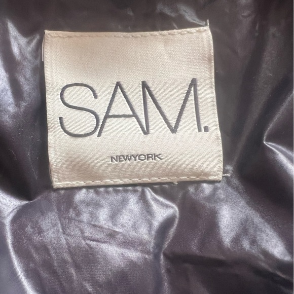 SAM. Girls Freestyle Goose Down Puffer Jacket Fuschia Size 14 - Picture 11 of 13